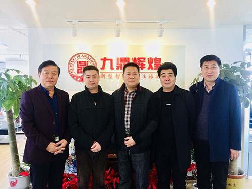 古交市福福山生態旅游區一行來我院接洽田園綜合體規劃項目